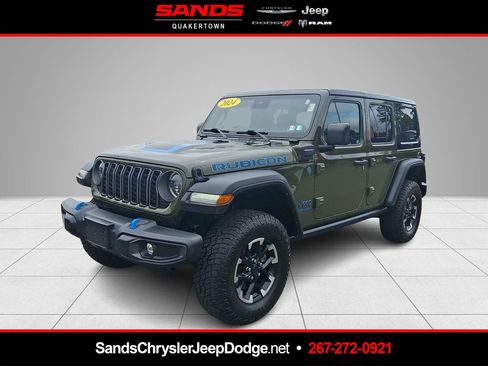 Used 2024 Jeep Wrangler Unlimited Rubicon 4xe AWD/4WD image 1