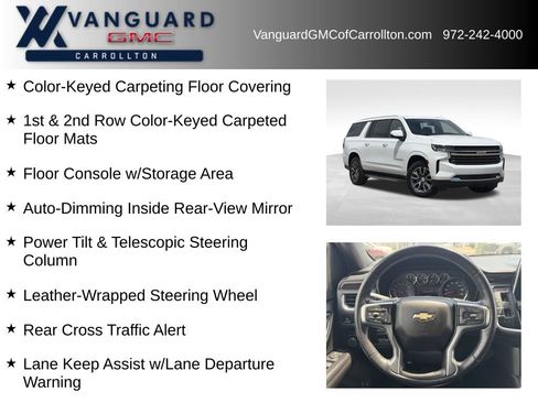 Used 2021 Chevrolet Suburban LT w/ LT Signature Package AWD/4WD image 24