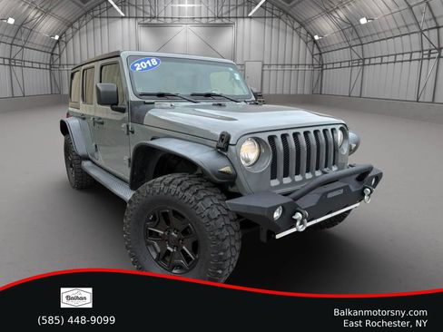Used 2018 Jeep Wrangler Unlimited Sport S image 1