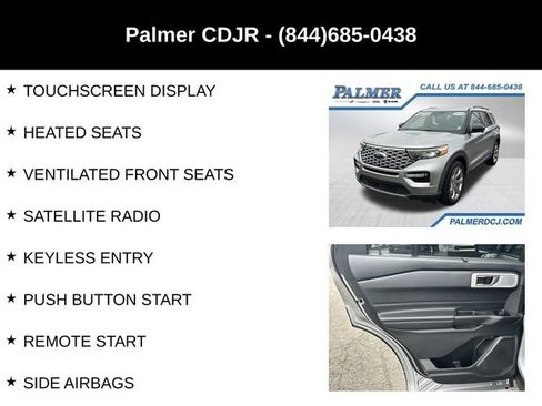 Used 2020 Ford Explorer Platinum w/ Premium Technology Package image 12