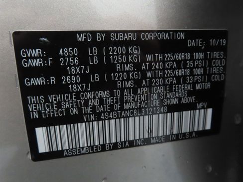Used 2020 Subaru Outback Limited AWD/4WD image 28