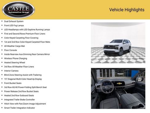 New 2026 Chevrolet Tahoe High Country w/ Sun And Tow Package image 16