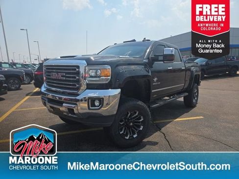 Used 2018 GMC Sierra 2500 SLT w/ Duramax Plus Package AWD/4WD image 1