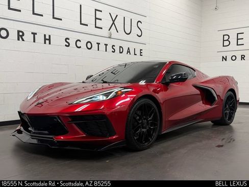 Used 2023 Chevrolet Corvette Stingray Premium Cpe w/ Battery Protection Package RWD image 8