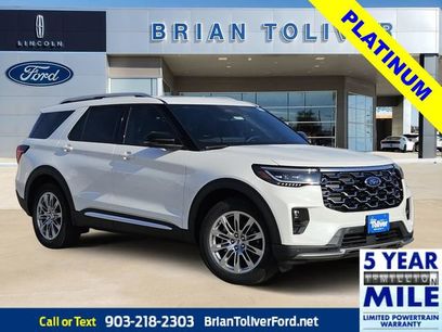 New 2026 Ford Explorer Platinum