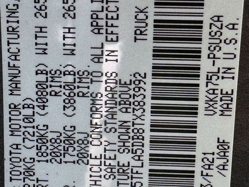 New 2026 Toyota Tundra SR5 image 25