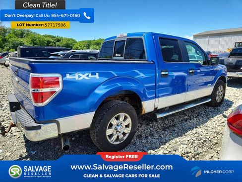 Used 2012 Ford F150 XLT w/ XLT Chrome Pkg AWD/4WD image 4