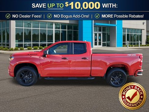 New 2026 Chevrolet Silverado 1500 Custom w/ Turbomax Blackout Package AWD/4WD image 5