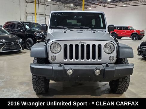 Used 2016 Jeep Wrangler Unlimited Sport w/ Quick Order Package 24S AWD/4WD image 2