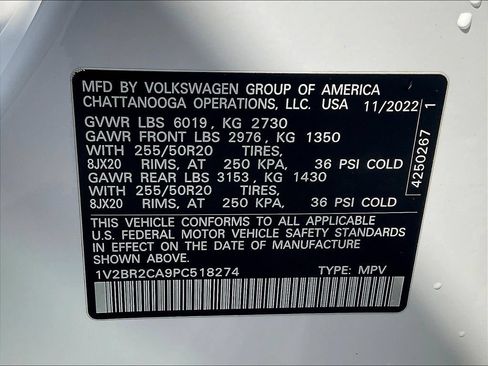 Used 2023 Volkswagen Atlas SEL AWD/4WD image 18