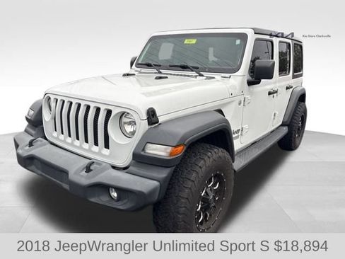 Used 2018 Jeep Wrangler Unlimited Sport S image 4