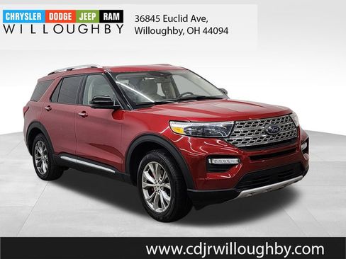 Used 2021 Ford Explorer Limited w/ Equipment Group 301A AWD/4WD image 3