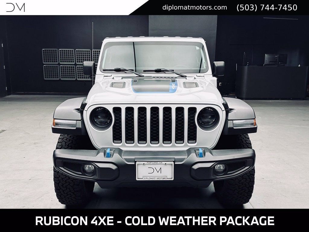 Used 2023 Jeep Wrangler Unlimited Rubicon 4xe w/ Cold Weather Group AWD/4WD image 11