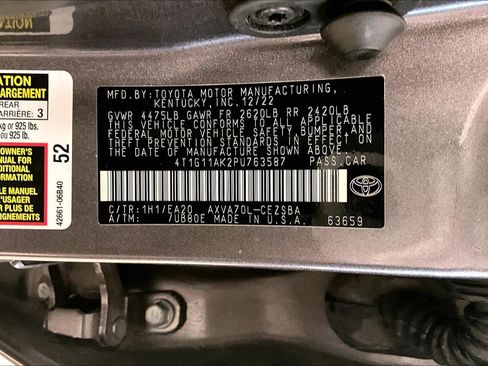 Used 2023 Toyota Camry SE FWD image 31