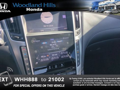 Used 2017 INFINITI Q60 2.0t w/ Moonroof Package RWD image 15