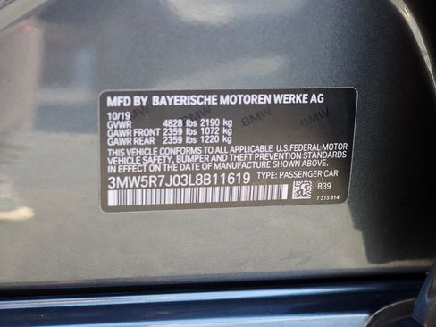 Used 2020 BMW 330i xDrive 330i xDrive Sedan 4D w/ Premium Package image 41