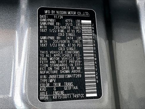 Used 2025 Nissan Rogue SV AWD/4WD image 35