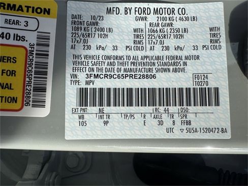 Certified 2023 Ford Bronco Sport Outer Banks image 41