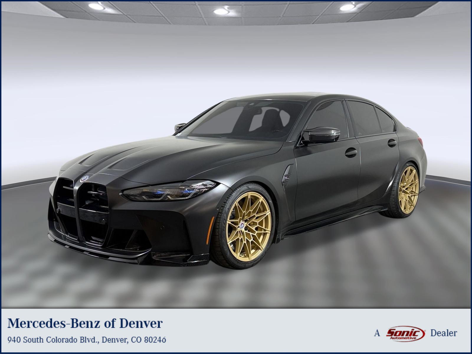 Used 2021 BMW M3 w/ M Carbon Exterior Package RWD image 1