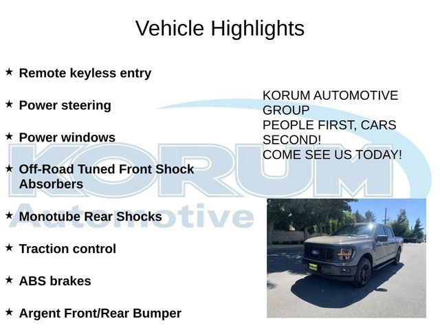 Certified 2025 Ford F150 STX w/ Equipment Group 201A FX4 AWD/4WD image 8