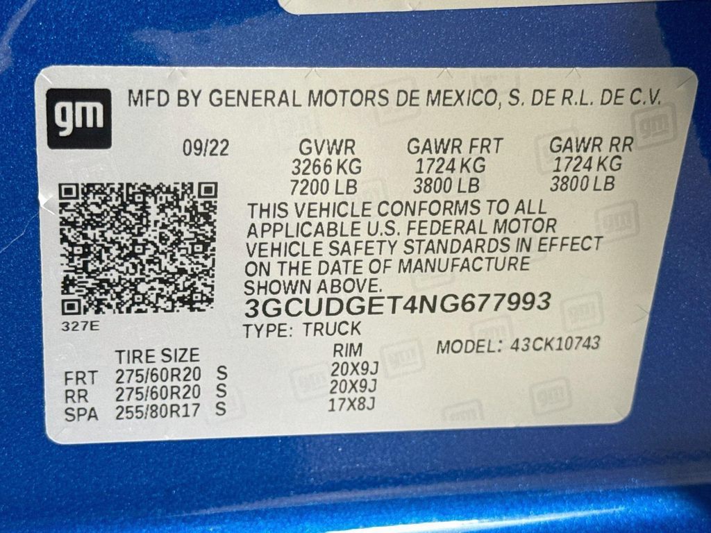 Used 2022 Chevrolet Silverado 1500 LTZ w/ LTZ Premium Package AWD/4WD image 39