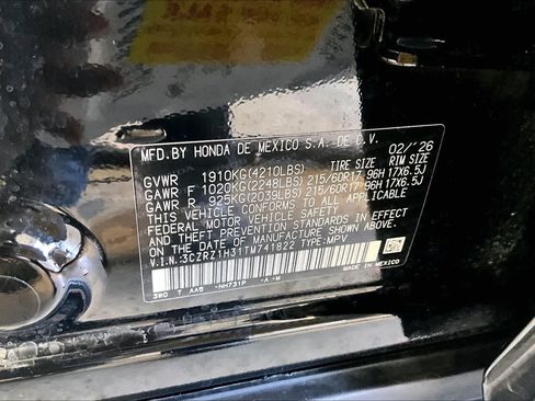 Used 2026 Honda HR-V LX image 18
