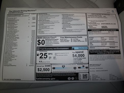 New 2026 BMW X5 sDrive40i w/ Climate Comfort Package image 19
