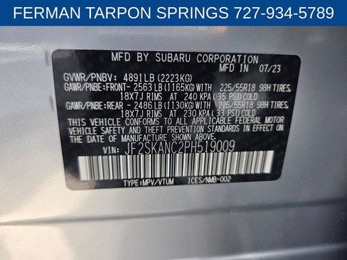 Used 2023 Subaru Forester Limited w/ Popular Package #2 AWD/4WD image 21