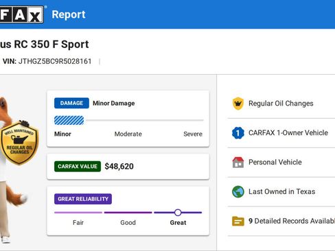 Used 2024 Lexus RC 350 F Sport w/ Navigation Package image 17