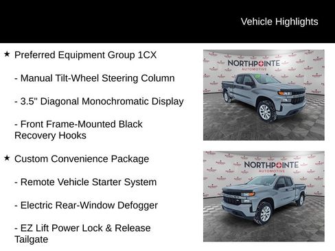 Used 2020 Chevrolet Silverado 1500 Custom w/ Custom Value Package image 10