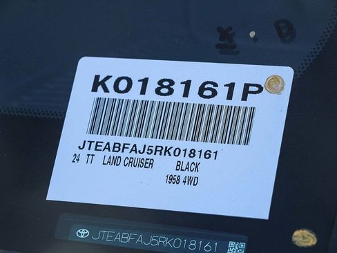 Used 2024 Toyota Land Cruiser 1958 image 26