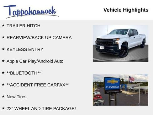 Used 2022 Chevrolet Silverado 1500 W/T w/ WT Value Package image 4