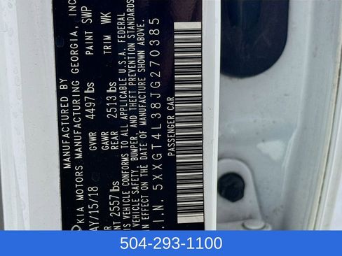 Used 2018 Kia Optima LX w/ 17" Alloy Wheels Package image 29