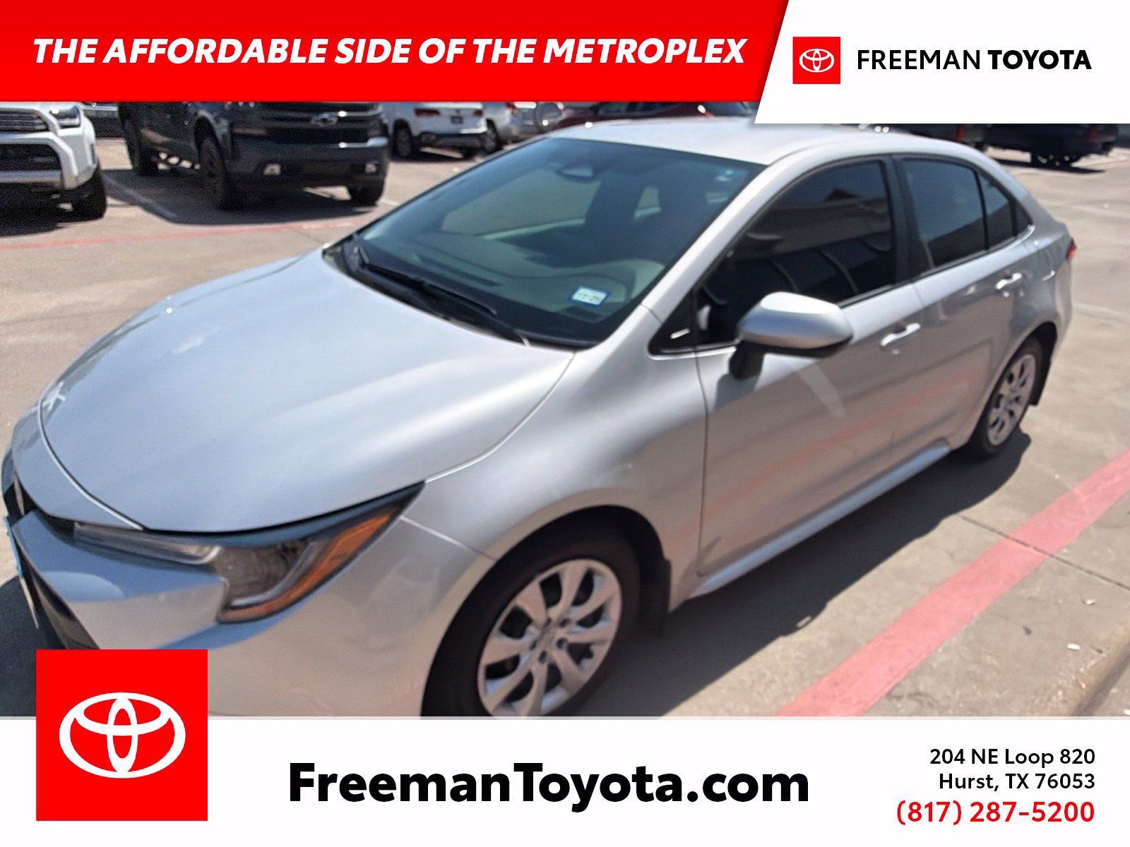 Used 2025 Toyota Corolla LE FWD image 1