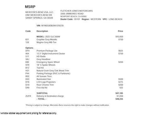 Used 2022 Mercedes-Benz GLC 300 image 25