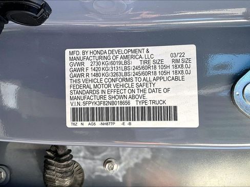 Used 2022 Honda Ridgeline Black Edition image 16
