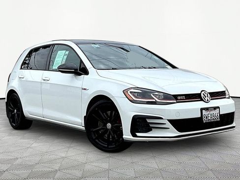 Used 2021 Volkswagen GTI SE FWD image 1