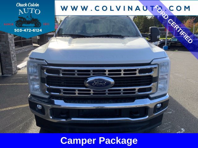Used 2023 Ford F350 XLT w/ Camper Package AWD/4WD image 2