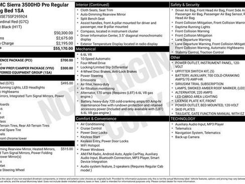 New 2025 GMC Sierra 3500 Pro w/ Convenience Package AWD/4WD image 5
