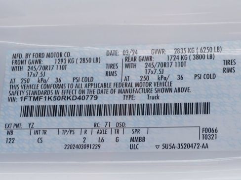 Used 2024 Ford F150 XL RWD image 44