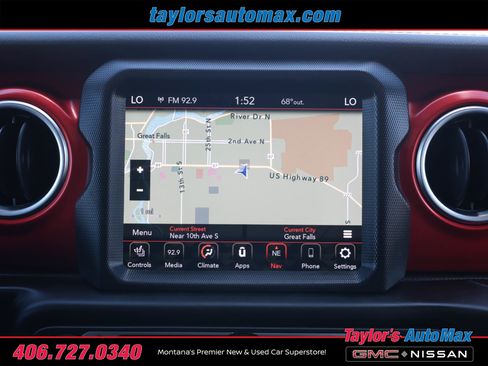 Used 2020 Jeep Gladiator Rubicon w/ Uconnect 4C Nav & Sound Group AWD/4WD image 15