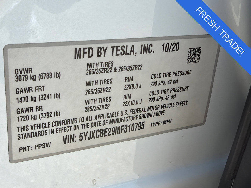 Used 2021 Tesla Model X Long Range AWD/4WD image 26
