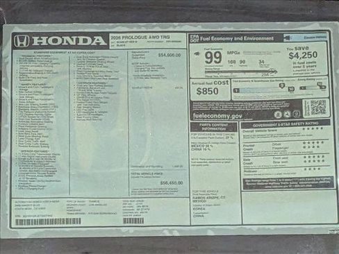 New 2026 Honda Prologue Touring image 17