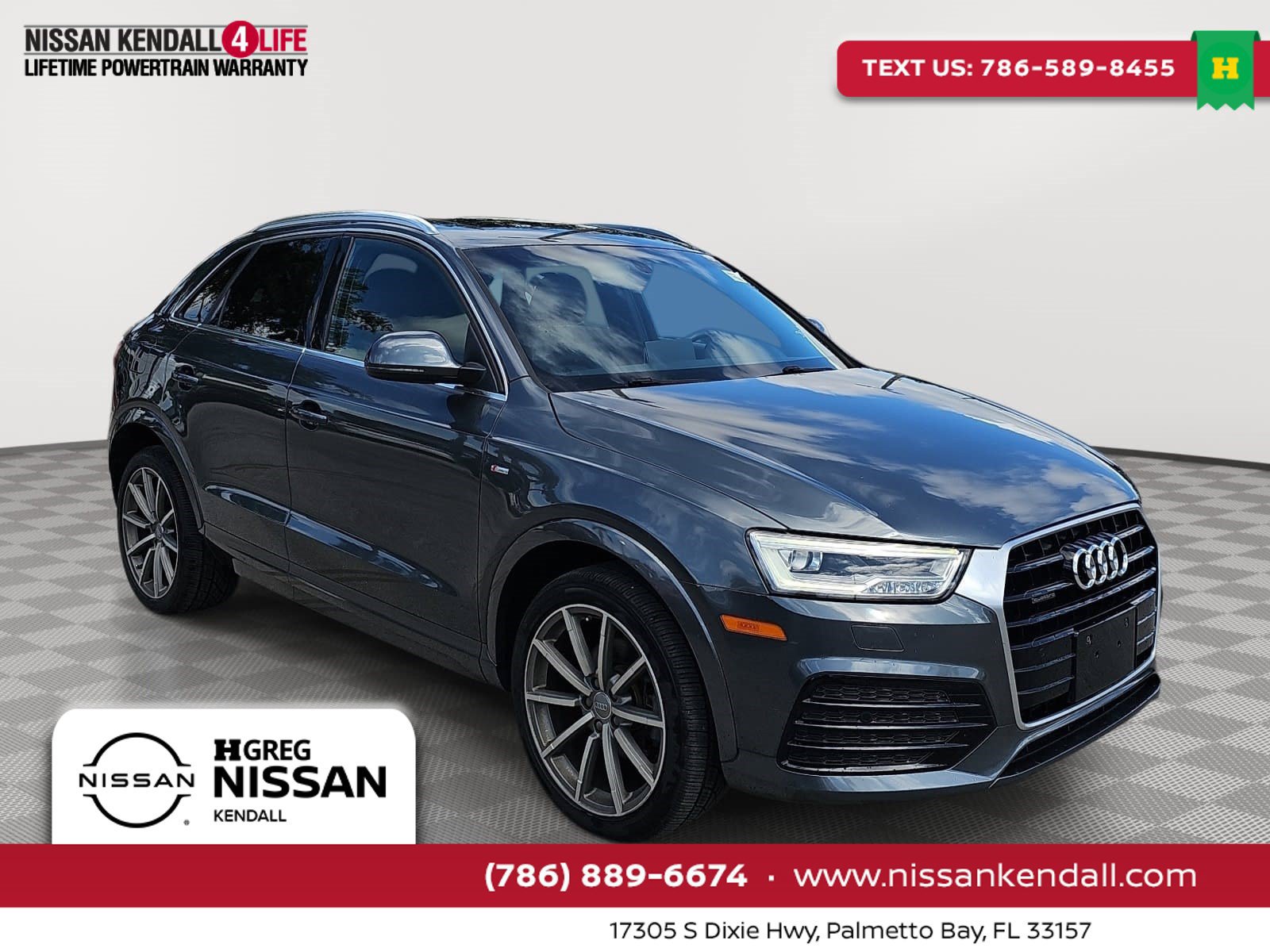 Used 2018 Audi Q3 2.0T Premium Plus w/ Premium Plus Package AWD/4WD image 1