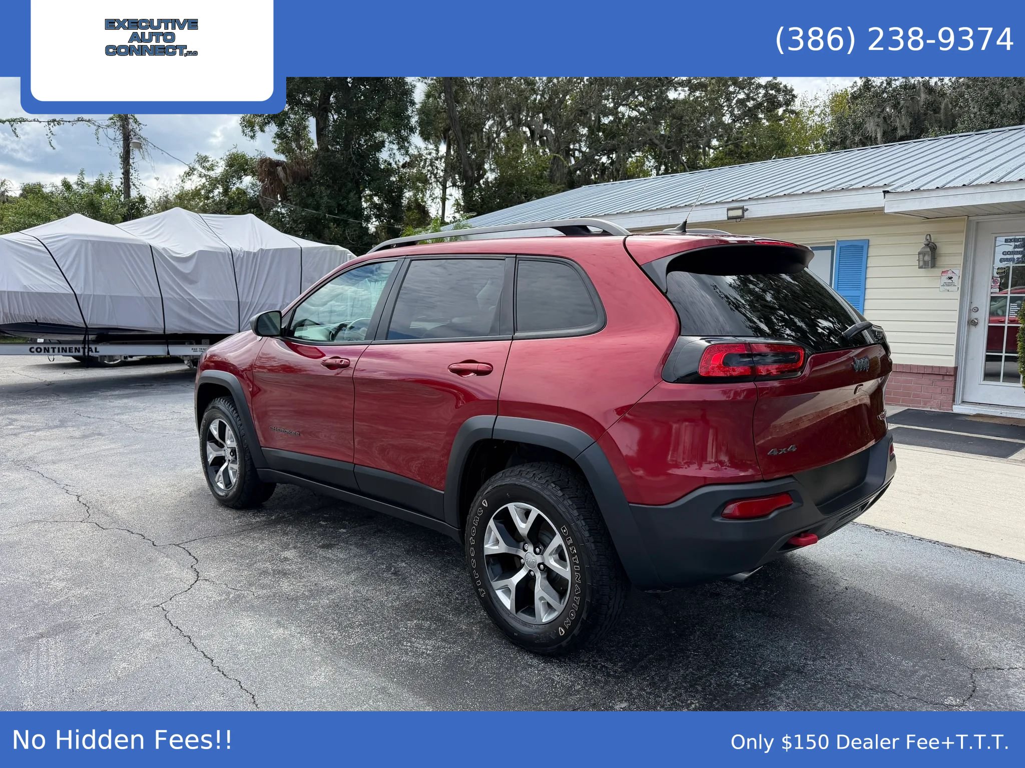 Used 2014 Jeep Cherokee Trailhawk w/ Comfort/Convenience Group AWD/4WD image 7