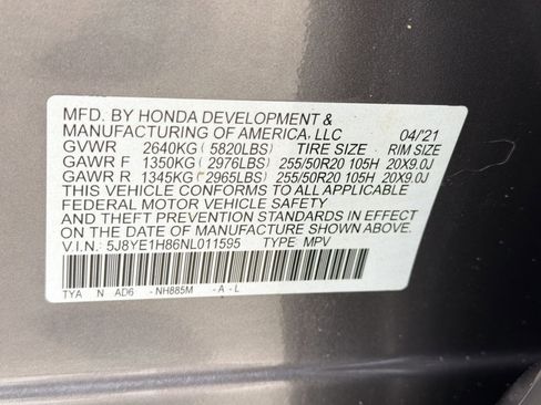 Used 2022 Acura MDX SH-AWD w/ Advance Package image 19