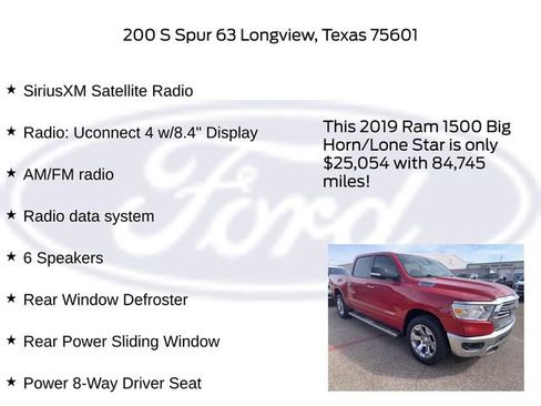 Used 2019 RAM 1500 Big Horn image 25