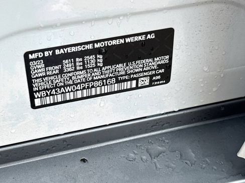 Used 2023 BMW i4 eDrive35 w/ Parking Assistance Package RWD image 44