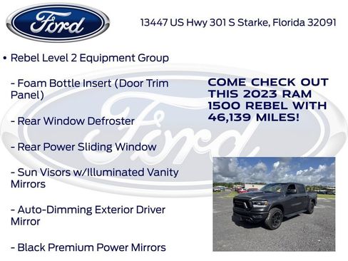 Used 2023 RAM 1500 Rebel w/ Rebel Level 2 Equipment Group AWD/4WD image 20