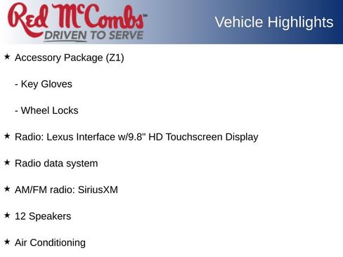 Used 2025 Lexus RX 350 FWD w/ Accessory Package (K3) image 6